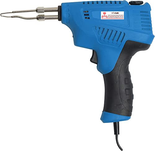 Saldatore di stagno, pistola 200 W, kit in valigia