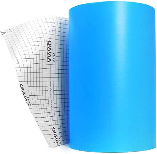 VViViD Blue Stencil Vinyl Masking Film with Anti-Bleed Technology 12in x 32ft
