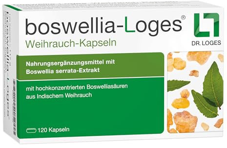 boswellia-Loges® Weihrauchkapseln - 120 Kapseln - Hochkonzentriert und maximal bioverfügbar
