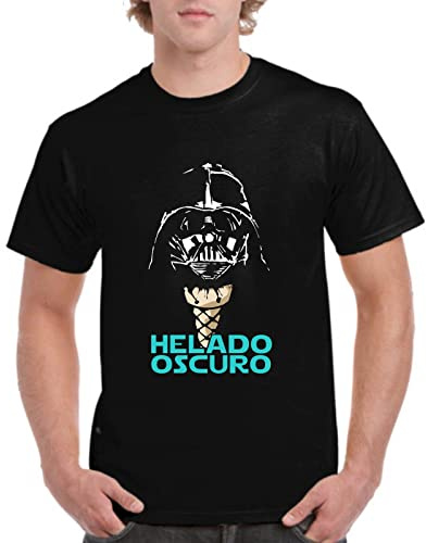 Camiseta de HOMBRE SW Espacio Dark Walker Estrella Fuerza Helado Oscuro 035