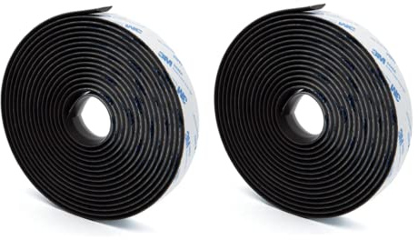 LeadCon 2 Rollen Upgrade Vakuum-Begrenzungsmarker mit selbstklebender Rückseite, magnetischer Begrenzungsmarkierungsstreifen, funktioniert für Neato Shark Roborock Roboter-Staubsauger-Begrenzungsband