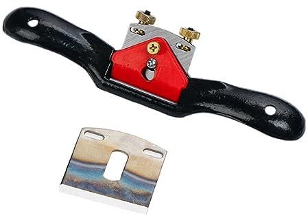 Knnuey Raboteuse à Double Réglable de 240 Mm, Outils de Bricolage pour Outils Manuels de Menuiserie