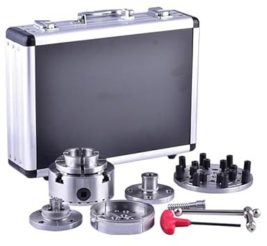Drehfutter, 9,5 cm, 4-Backen, selbstzentrierendes Bohrfutter-Set, mit 1-8TPI oder M33 x 3,5 Gewinde, für Schleifmaschinen, Fräsmaschinen (Größe: M33 x 3,5 Gewinde)
