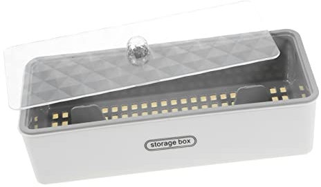 CIYODO Besteckkasten Für Essstäbchen Utensilienkasten Sichtbarer Organizer Haushaltsbedarf Besteckhalter