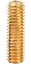 oavhvchg 2/3/5/10 Stück M4 M5 M6 Länge 3–30 mm Messing-Set Madenschraube metrisches Gewinde Innensechskantschraube(4mm (10pcs),M5)
