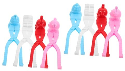 TOYANDONA 8stücke Schneeballformer Für Junge Mädchen Teiliges Leichtes Spielzeug Für Schneeballschlachten Ergonomisches Design Für Outdoor-aktivitäten Fördert Familienspaß Im Winter