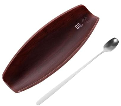 SiaBiced Mini Balance numérique de Poche 500G/0.1G, Outil de Pesage, Balance de Cuisson, Balance en grammes pour Les Feuilles de thé, pesée de, Rouge