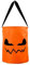 Kioriur Sacchetti per caramelle di Halloween con luce a LED – Sacca per trucchi di illuminazione, borse per feste secchiello per caramelle | Sacchetti per caramelle luminose a LED zucca, secchio per