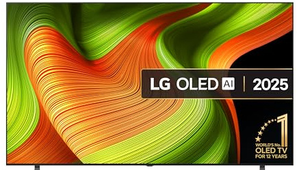 LG OLED83B56LA 83-Inch OLED 4K UHD Smart TV, B5 Series, (α8 AI Processor, Dolby Atmos, Freeview Play and Amazon Alexa, 120Hz) [Model 2025]
