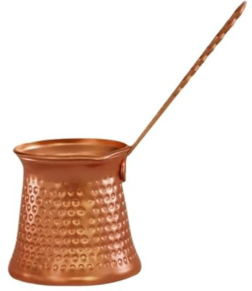 DMWLZHO Cafetera turca de cobre de 350 ml, resistente al calor, for espresso y chocolate. Vajilla de cocina especializada.