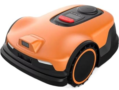 Robot Tondeuse à Gazon Compatible avec Le système de positionnement Global, contrôle d'application, Bande complète RTK, Vision à 4 Yeux Automatique