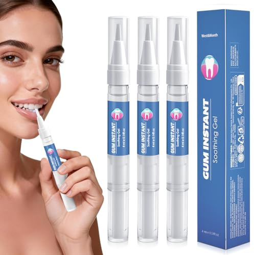 Gel de Soin de Gencives,3 PCS Gel de Réparation des Gencives