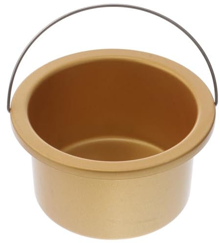 NULYLU Non-stick Wax Melting Pot Wax Heater Accessory with Handle Design Easy to Clean for Hair Removal Care Maintenance Random Color