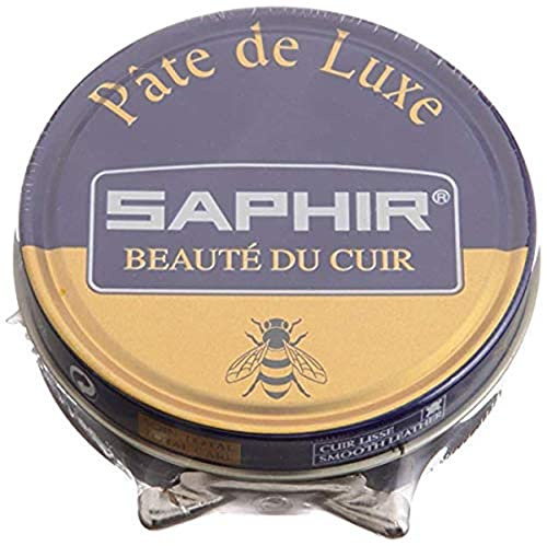 Saphir Pate de Luxe Navy Shoe Wax - 1 Tin 50ml