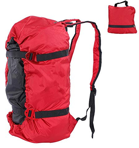 Huairdum Klettern Tasche, wasserdichte Klettern Seil Kit Tasche Falten Bergsteigen Schultergurt Rucksack für Outdoor Camping Wandern(#1)
