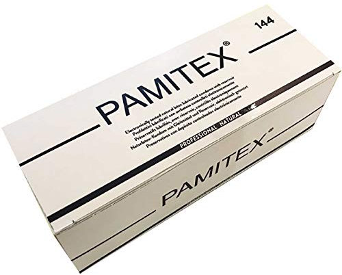 ✅ 144 PROFILACTIQUES PRÉSERVATIFS CONDOM NATUREL BLANC PAMITEX - PACK ANONYME ✅