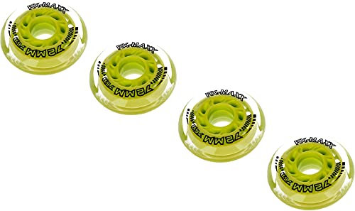 Instrike RX-Maxx Profi Mix 4 Pack 76A High Performance eXtra Grip Long Life Rollen Größe 68, 72, 76, 80, 84 mm (72 mm)