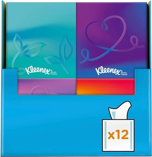 Kleenex Taschentuch Collection Cube 48SC – Box mit 48 Taschentüchern