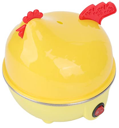 Cuiseur à Oeufs électrique 7 capacité D'oeufs Fabricant D'oeufs Rapide avec Arrêt Automatique, Mini Machine de Petit Déjeuner en Forme de Poulet pour la Cuisine à Domicile