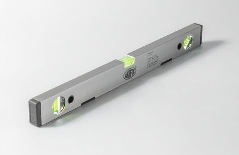 Akifix NSM50003 Niveau à base magnétique gradé 50 cm en aluminium étalonnage électronique de haute précision