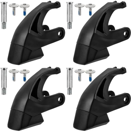 BESPORTBLE Universelle Inline-Skate Bremsen Ersatzteile 4 Stück Rollschuh Bremsstopper Set Mit Schrauben Für Sicheren Halt Und Stabile Kontrolle Beim Skaten