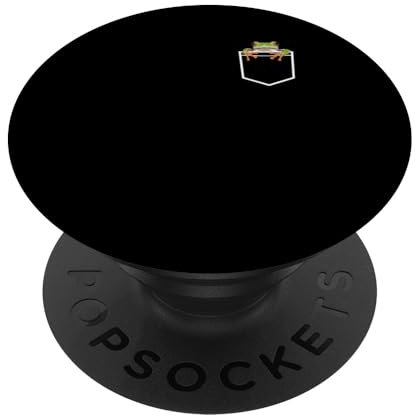 Frosch Brusttasche Frösche Tier PopSockets mit austauschbarem PopGrip