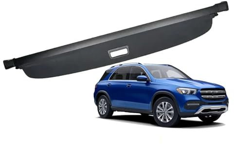 YHBIBI Auto Einziehbare Hintere Kofferraum Hutablage Für Mercedes Benz GLE W167 2020~2024, Kofferraumvorhang-Laderaumabdeckung, Autodekorationszubehör