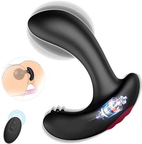 SXOVO Analvibratoren für Mann 2 In 1 Vibratorensets für Frauen Vibrierender Aufblasbarer Plug mit 10 Vibrations Modi Prostata Vibrator für Anal Dehnung Dilator Sex Spielzeug für die Männer Frau Extrem