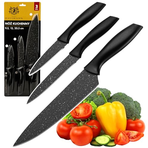 KARL HAUSMANN Set Couteaux de Cuisine Professionnel 3 Pièces