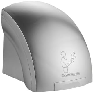 BJdfgE 220 Hochgeschwindigkeits-Händetrockner for gewerbliche Toiletten, automatischer Sensor und energieeffizient(Standard Edition 3)