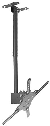 Soporte de pared para TV resistente, soporte giratorio y inclinable ajustable, compatible con televisores LED de 32 a 55 pulgadas, soporta hasta 100 libras, ideal para cine en casa y configuración de