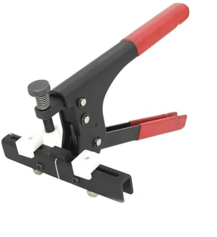 Pinza per rottura vetro, strumento di separazione in ceramica resistente per piastrelle e vetro, 3-21 mm, pinze a mano rossa e nera