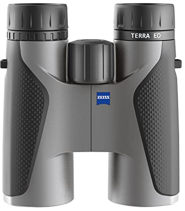 Zeiss Terra ED 10x42 Binoculars for Hunting, Birdwatching, Outdoor, Traveling, Grey