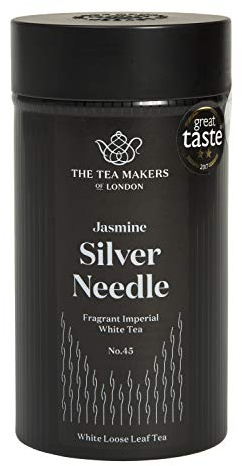 The Tea Makers of London Imperial Jasmine Silver Needle Loose Leaf White Tea 50g Caddy