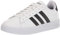 adidas Herren Grand Court 2.0 Tennisschuh, Weiß (Cloud White Core Black Cloud White), 37 1/3 EU