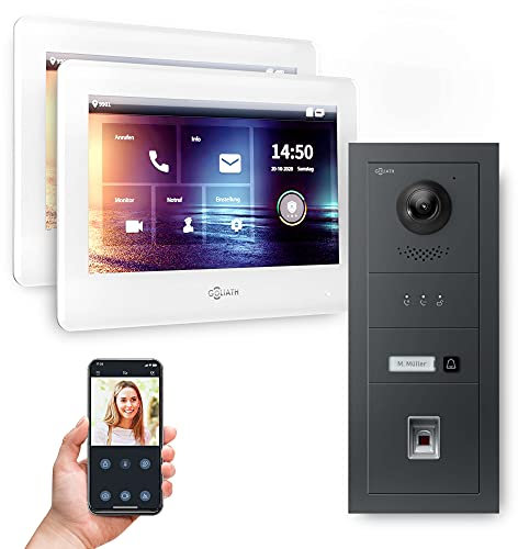 Goliath AV-BUS-639 Video Türsprechanlage, Weiße Innenstation