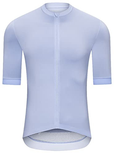 PRIOKNIKO Rennrad Trikot Herren Kurzarm Fahrrad Atmungsaktiv Schnell Trocknend MTB Rennrad Herren Radtrikot,Aa-6,S