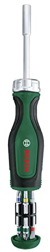 Bosch Home and Garden Ratschenschrauber 12 Bits