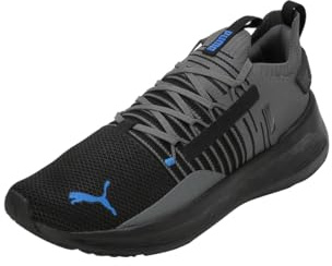 PUMA Softride unisex-vuxna låga stövlar, PUMA svart-cool mörkgrå – PUMA Team Royal, 46 EU