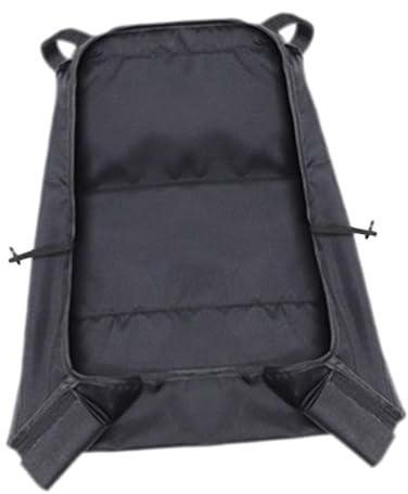 MagiDeal Panier de courses pour poussette, panier de landau, sac de rangement Portable, accessoires en filet, organisateur pour le Shopping, voyage en plein, Noir