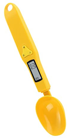TOPBATHY 300g Electronic Kitchen Spoon Scale Portable Digital Scale Spoon Accuracy Non-battery Lcd Display for Cooking