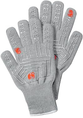 MEATER Mitts - Heat Resistant BBQ Gloves - Premium Grilling Gloves for Smoker, Oven, Cooking, and Baking - Non-Slip, High-Temperature Protection, Extra Long Cuffs