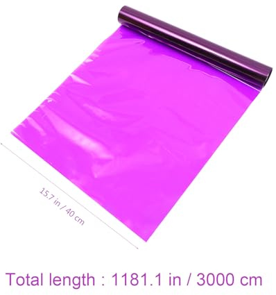 Homoyoyo Bunte Cellophan Geschenkfolie Farbiges Verpackungspapier für Blumensträuße Vielseitige Geschenkverpackung für Blumen Geschenke Körbe und Festliche Anlässe