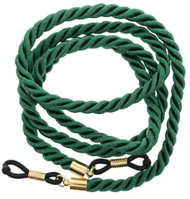 Allayu Snygg mode glasögonkedja halkfri glasögonrem hållare halsband lätt glasögonsnöre är utformat för att hålla moderiktig rem glasögonhållare