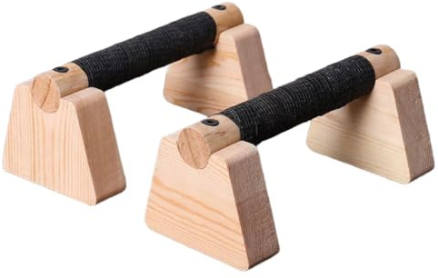 NONDK Parallettes Träställ för Styrketräning Armhävningsställ Halkfri Bas och Armhävningshandtag för Träningsutrustning för Hemmagym