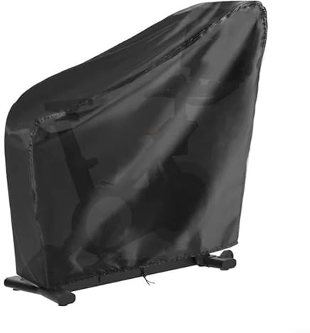 Funda impermeable para bicicleta estática Oxford 210D a prueba de polvo, protector de bicicleta estacionaria con cordón, para uso en interiores y exteriores, protección contra la lluvia, rayos UV