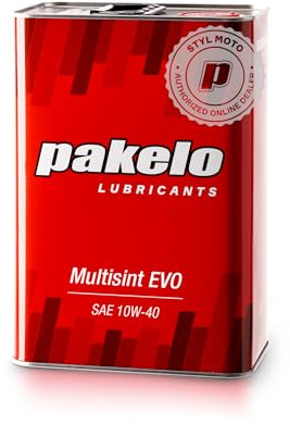 4 LITRI OLIO LUBRIFICANTE AUTO MOTORE PAKELO BASE SINTETICA MULTISINT EVO 10W40