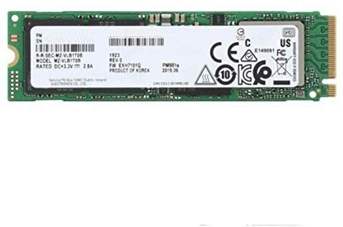 Samsung SSD M.2 1TB PM981A NVME PCIE 3.0 X 4 Bulk