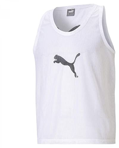 PUMA Bib Salopette, Bianco White, XL Unisex-Adulto