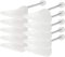 Incutex 5 pairs of women shoe trees suitable for UK shoe sizes 2/3/4/5, plastic shoe shaper, shoe former for women's footwear sneakers, mocassins, loafers, flats (not for boots!), transparent